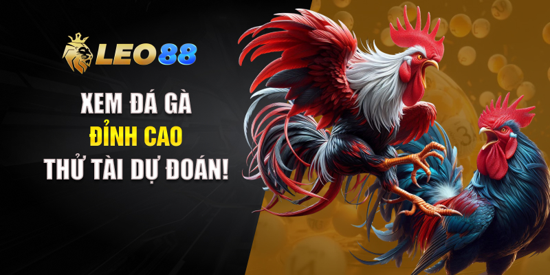 Xem đá gà đỉnh cao – Thử tài dự đoán!